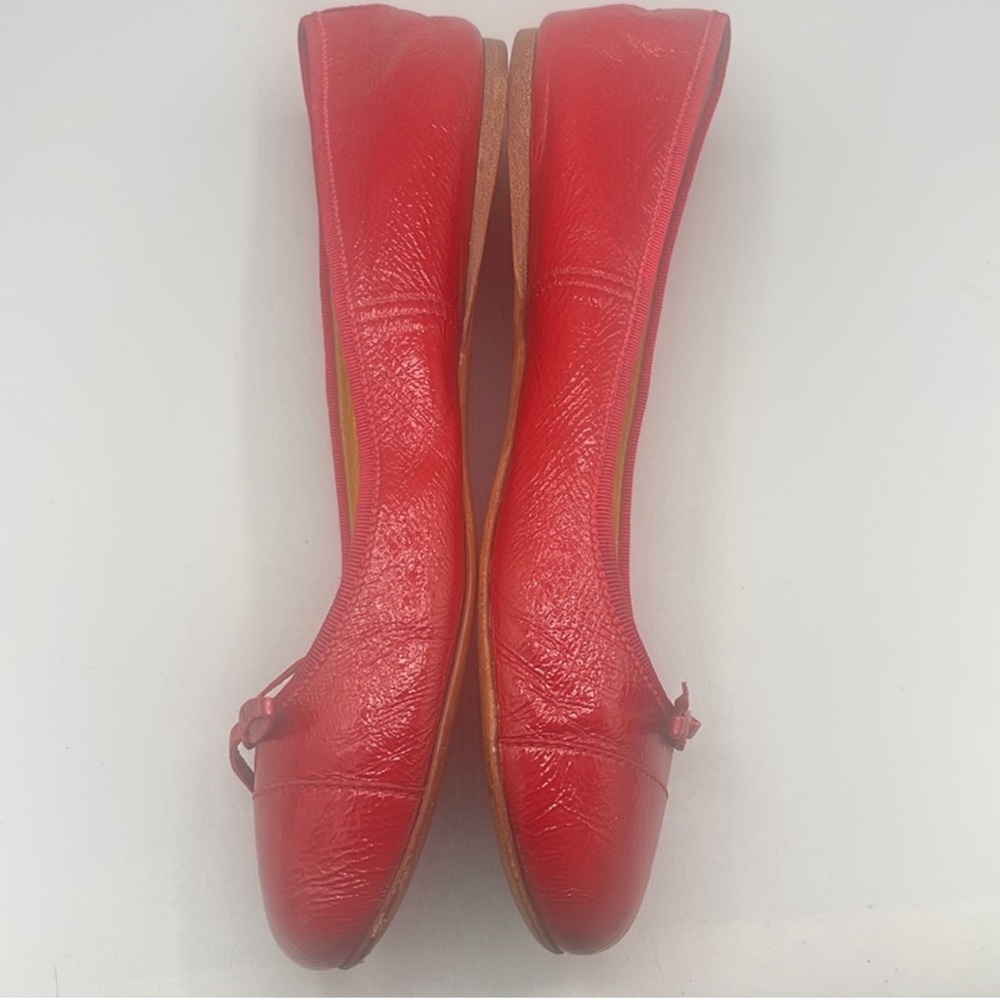 Prada ballet flats- red-39 - Picture 4 of 10